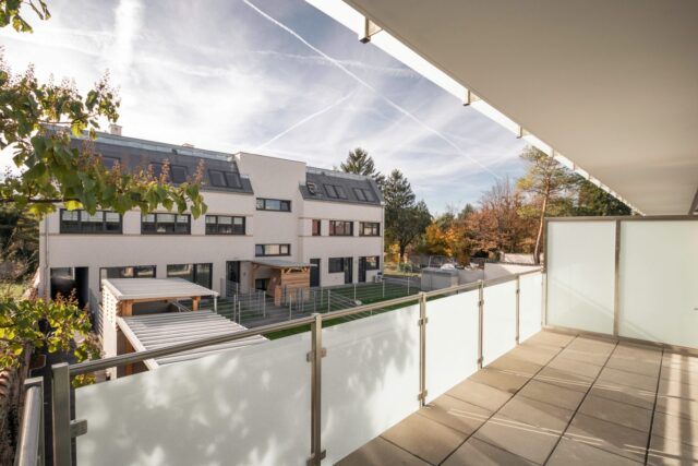 Terrasse mit einer schönen Aussicht