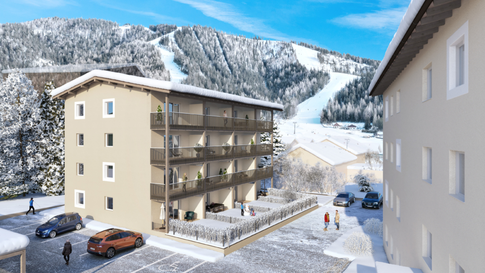 Mariazell Visualisierung Winter