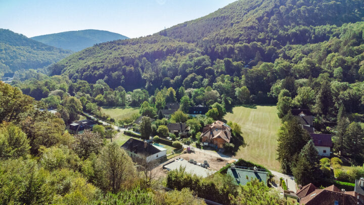 Helnenental Drohnenaufnahme Umgebung