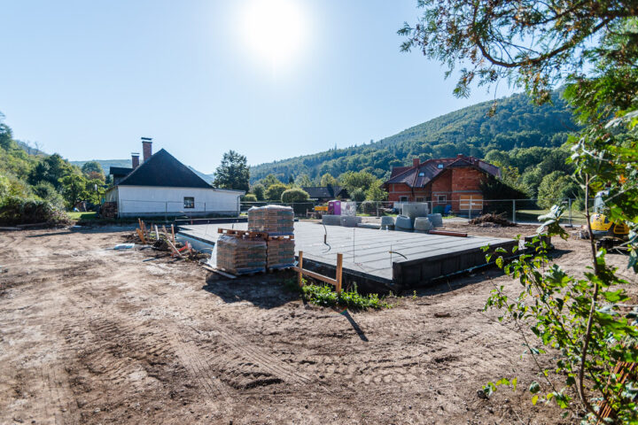 Helenental Reihenhäuser Baufortschritt