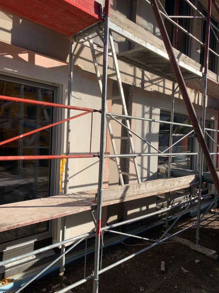 Baufortschritt Helenental Reihenhaus 30.10.2023