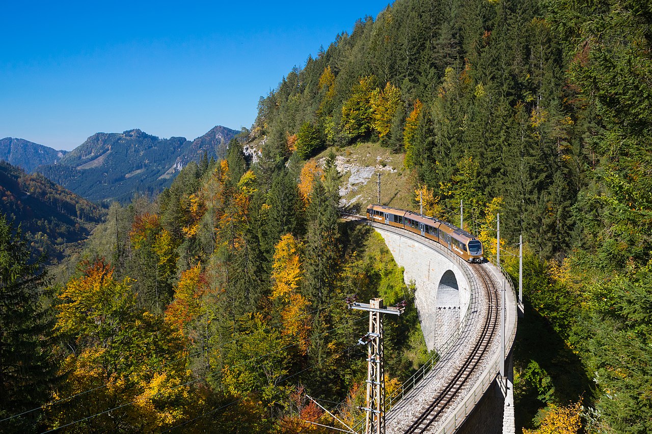 Mariazellerbahn nach Mariazell im Mariazellerland